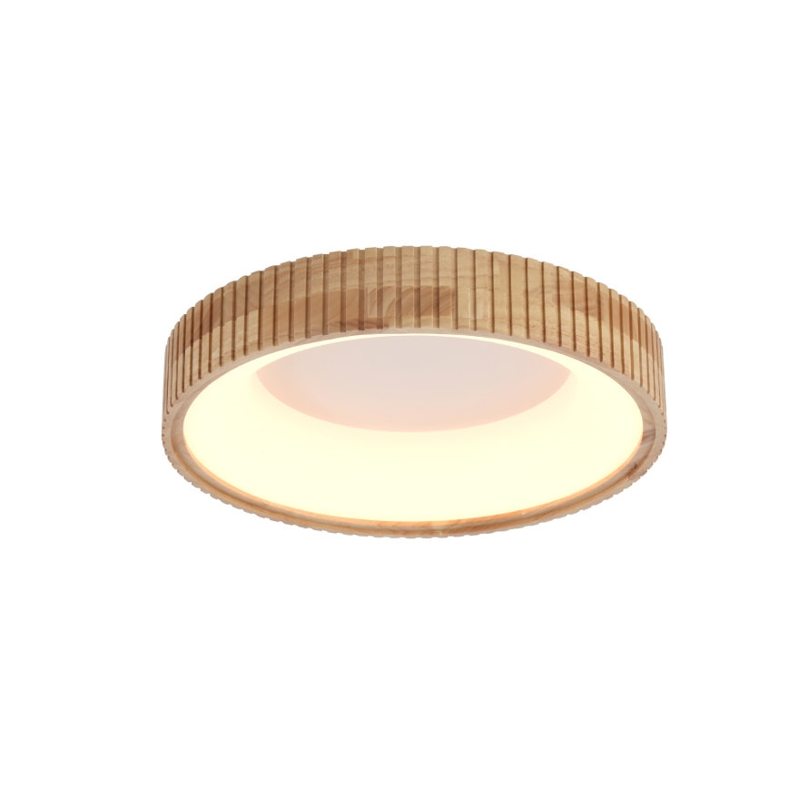 Brilagi - Plafonnier LED FALCON WOOD MODERN LED/30W/230V 3000/4000/6000 K Ø 45 cm en bois
