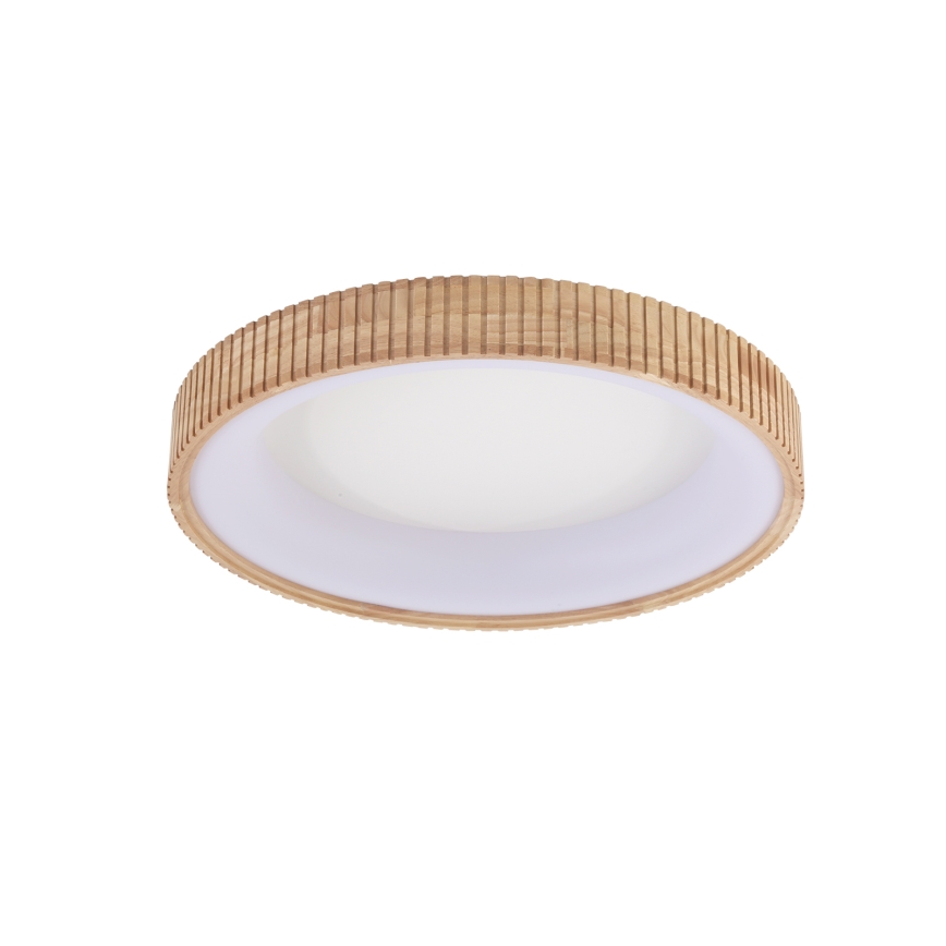 Brilagi - Plafonnier LED FALCON WOOD MODERN LED/40W/230V 3000/4000/6000K Ø 60 cm bois