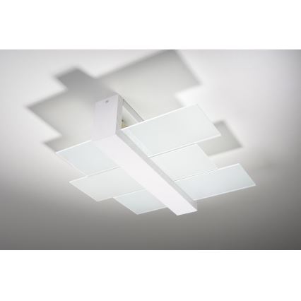 Brilagi -  Plafonnier LED HERA 2xE27/7,5W/230V blanc