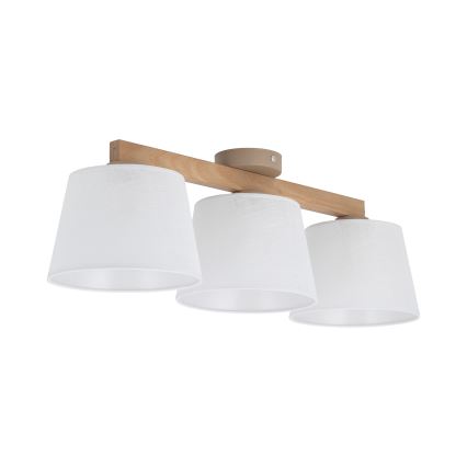 BRILAGI - Plafonnier LED LATTE SABIA 3xE27/15W/230V pin/blanc