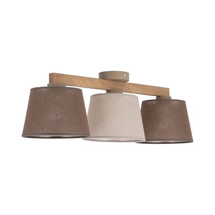 BRILAGI - Plafonnier LED LATTE SABIA 3xE27/15W/230V pin/mix