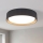 Brilagi - Plafonnier LED LUCIA LED/24W/230V Ø 31 cm noir