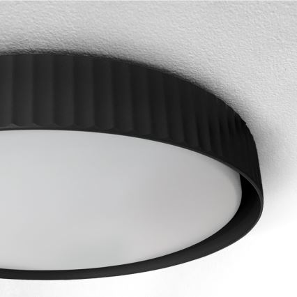Brilagi - Plafonnier LED LUCIA LED/24W/230V Ø 31 cm noir