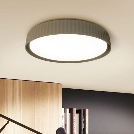 Brilagi - Plafonnier LED LUCIA LED/24W/230V Ø 31 cm taupe