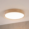 Brilagi - Plafonnier LED MANAROLA PLAIN LED/24W/230V 4000K Ø 41 cm chêne