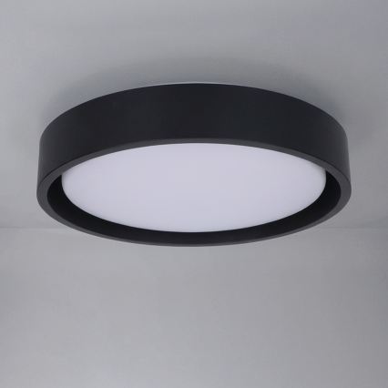 Brilagi - Plafonnier LED MATTEO LED/24W/230V Ø 31 cm noir