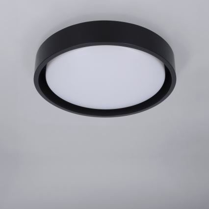 Brilagi - Plafonnier LED MATTEO LED/24W/230V Ø 31 cm noir