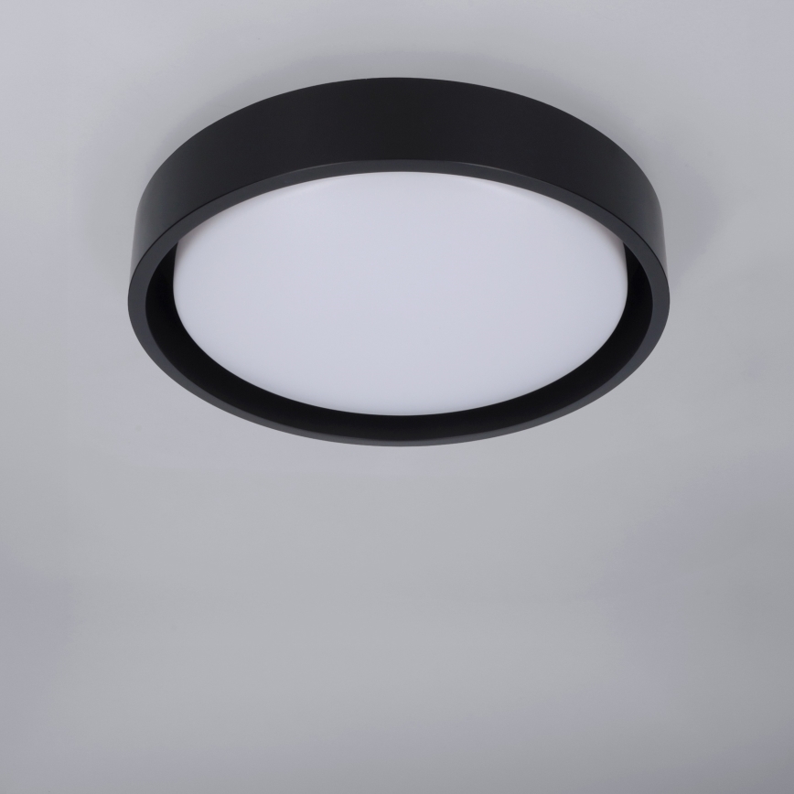 Brilagi - Plafonnier LED MATTEO LED/24W/230V Ø 31 cm noir