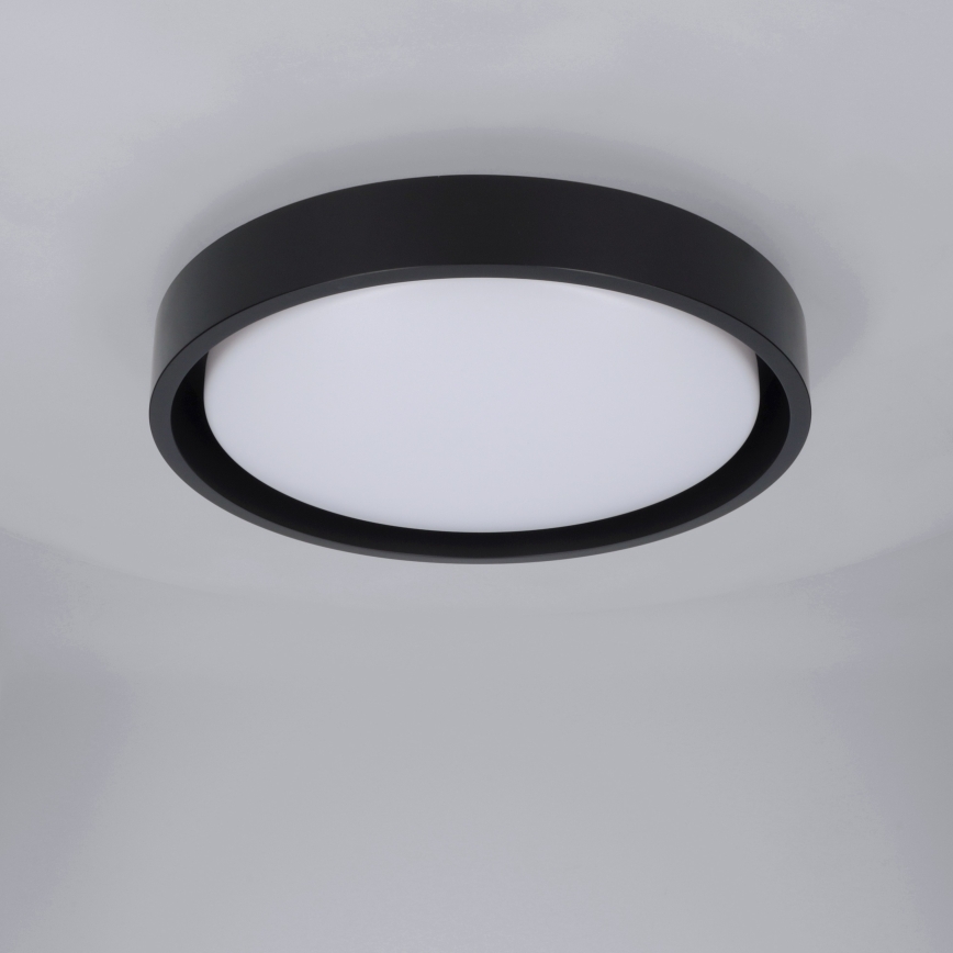 Brilagi - Plafonnier LED MATTEO LED/24W/230V Ø 31 cm noir