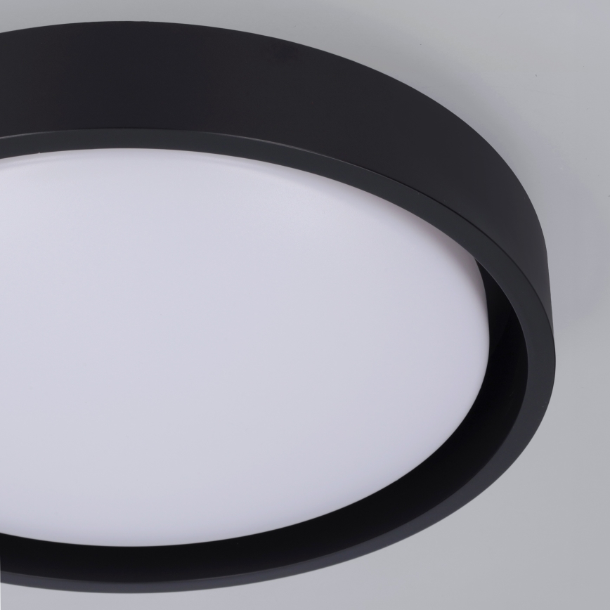 Brilagi - Plafonnier LED MATTEO LED/24W/230V Ø 31 cm noir