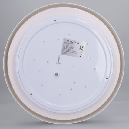 Brilagi - Plafonnier LED MATTEO LED/24W/230V Ø 31 cm noir