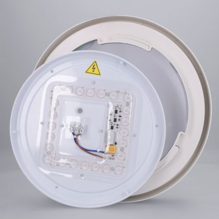 Brilagi - Plafonnier LED MATTEO LED/24W/230V Ø 31 cm noir