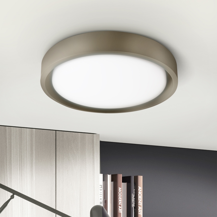 Brilagi - Plafonnier LED MATTEO LED/24W/230V Ø 31 cm taupe