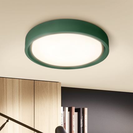 Brilagi - Plafonnier LED MATTEO LED/24W/230V Ø 31 cm vert