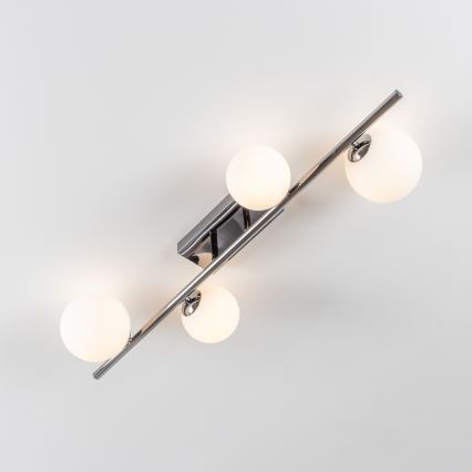 Brilagi - Plafonnier LED MILLA 4xG9/3W/230V chrome brillant/blanc