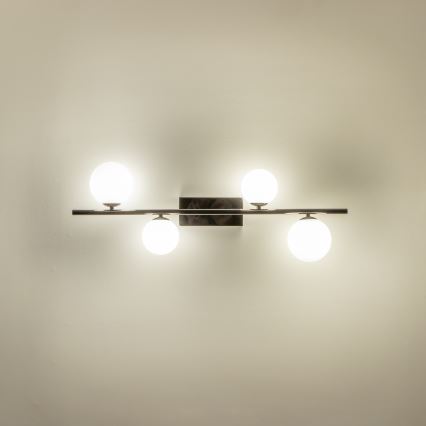 Brilagi - Plafonnier LED MILLA 4xG9/3W/230V chrome brillant/blanc