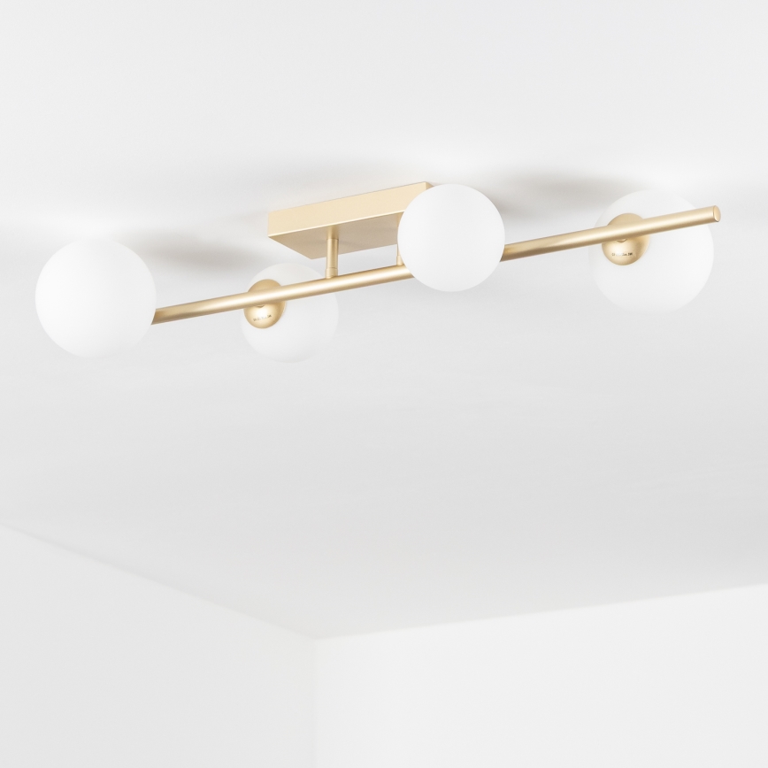 Brilagi - Plafonnier LED MILLA 4xG9/3W/230V doré/blanc