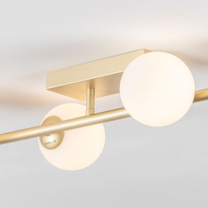 Brilagi - Plafonnier LED MILLA 4xG9/3W/230V doré/blanc