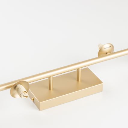 Brilagi - Plafonnier LED MILLA 4xG9/3W/230V doré/fumé