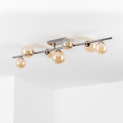 Brilagi - Plafonnier LED MILLA 7xG9/3W/230V chrome brillant/doré
