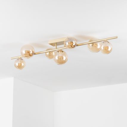 Brilagi - Plafonnier LED MILLA 7xG9/3W/230V doré