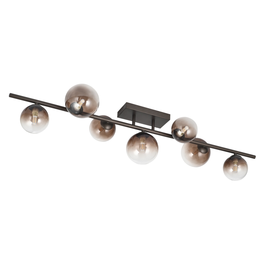 Brilagi - Plafonnier LED MILLA 7xG9/3W/230V marron/marron fumé
