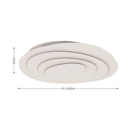 Brilagi - Plafonnier LED dimmable MODERN MINI LED/48W/230V 3000-6000K 41x34,3 cm + télécommande