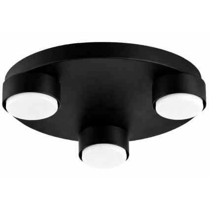 Brilagi - Plafonnier LED MONO 3xGX53/13W/230V Ø 30 cm noir