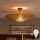 Brilagi - Plafonnier LED monté en surface CERIA BOHO 1xE27/60W/230V Ø 70 cm noir/marron