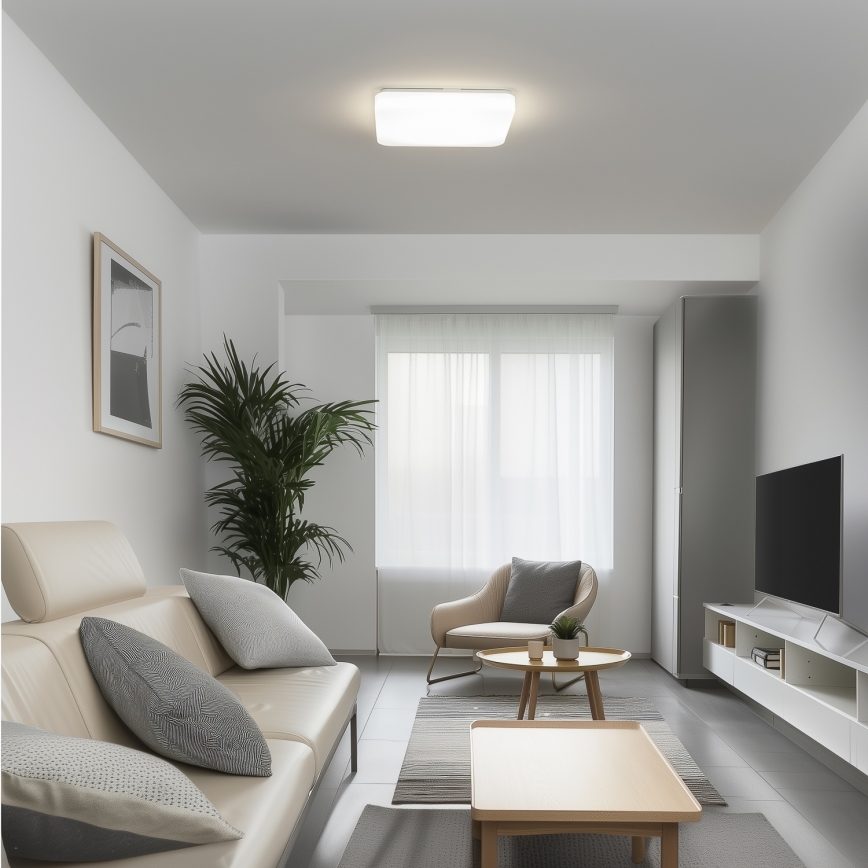 Brilagi - Plafonnier LED PLAIN LED/24W/230V 37,5x37,5 cm 3000K