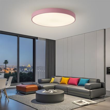 Brilagi - Plafonnier LED POOL 100 W 230 V 3000/4000/6000 K Ø 80 cm, rose