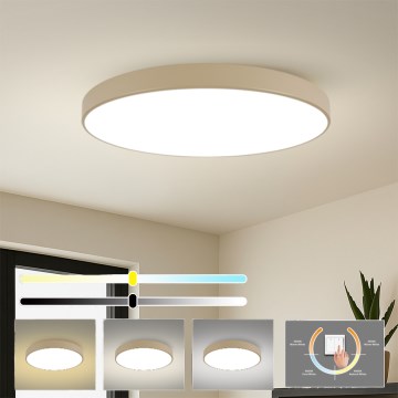 Brilagi - Plafonnier LED POOL 180 W/230 V 3000/4000/6000 K Ø 120 cm beige