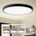 Brilagi - Plafonnier LED POOL, 180 W, 230 V, 3000/4000/6000 K, Ø 120 cm, noir