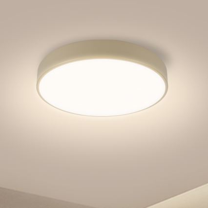Brilagi - Plafonnier POOL LED/36W/230V 3000/4500/6000K Ø 30 cm beige