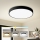 Brilagi - Plafonnier LED POOL 60 W / 230 V / 3000/4000/6000 K / Ø 60 cm / noir