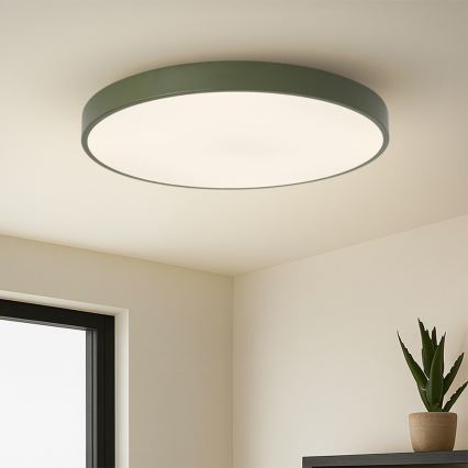 Brilagi - Plafonnier LED POOL LED/100W/230V 3000/4000/6000K Ø 80 cm vert