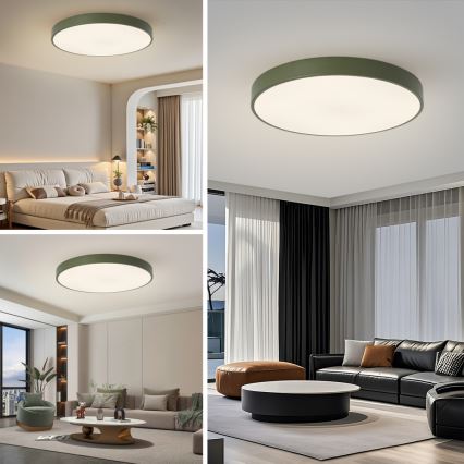 Brilagi - Plafonnier LED POOL LED/100W/230V 3000/4000/6000K Ø 80 cm vert