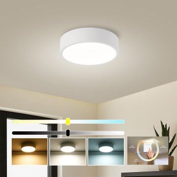 Brilagi - Plafonnier LED POOL LED/18W/230V 3000/4000/6000K Ø 20 cm blanc