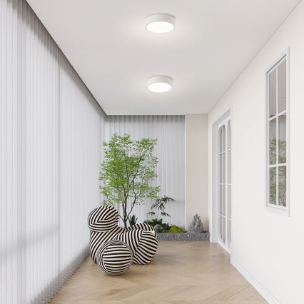 Brilagi - Plafonnier LED POOL LED/18W/230V 3000/4000/6000K Ø 20 cm blanc