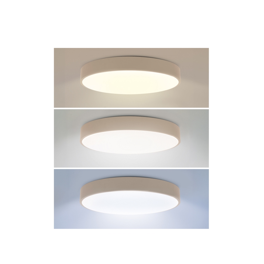 Brilagi - Plafonnier LED POOL LED/48W/230V 3000/4000/6000K Ø 40 cm beige