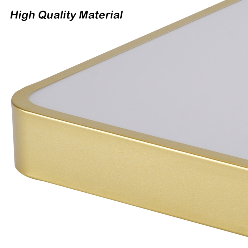 Brilagi - Plafonnier LED POOL LED/48W/230V 3000/4500/6000K 50x50 cm doré