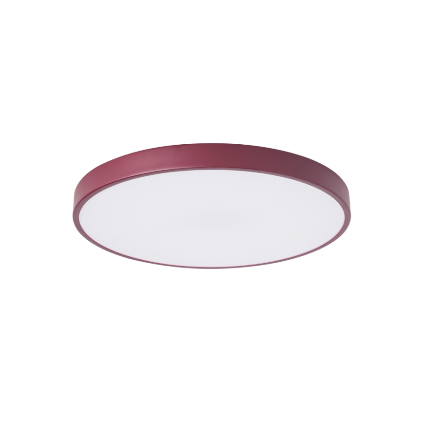 Brilagi - Plafonnier LED POOL, 60W, 230V, 3000/4000/6000 K, Ø 50 cm, bordeaux