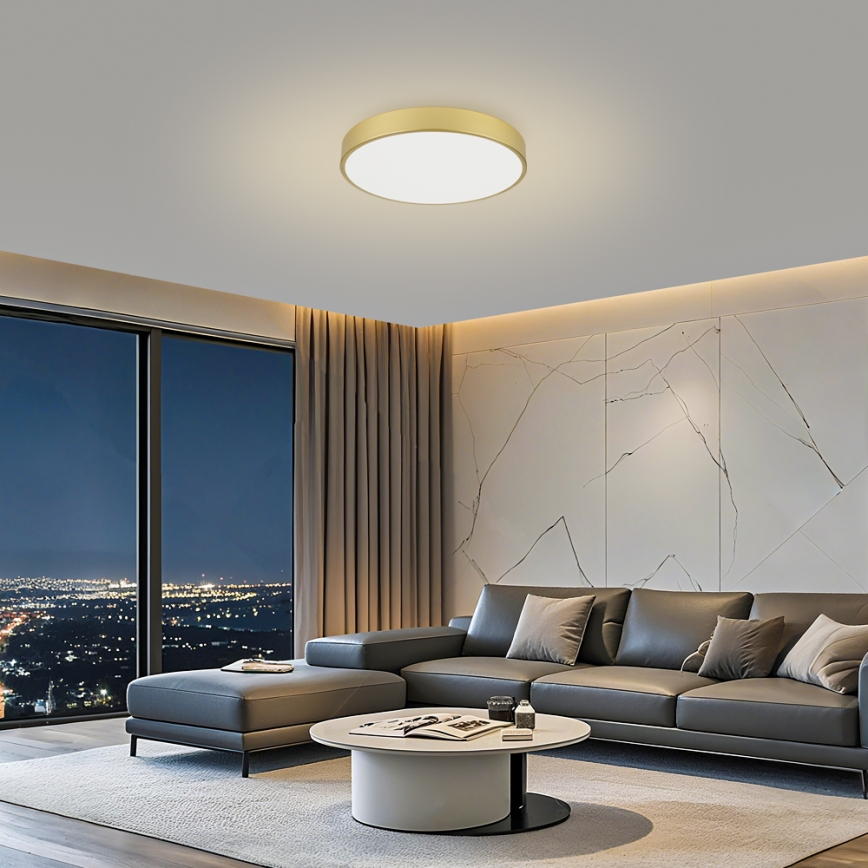 Brilagi - Plafonnier LED POOL LED/60W/230V 3000/4000/6000K Ø 60 cm doré