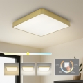 Brilagi - Plafonnier LED POOL SQUARE LED/36W/230V 3000/4000/6000K 40x40 cm doré