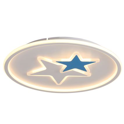 Brilagi - Plafonnier LED pour chambre d'enfant STARS LED/35W/230V Ø 53 cm
