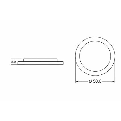 Brilagi - Plafonnier LED pour enfants THUNDER LED/90W/230V 3000/4500/6000K Ø 50 cm