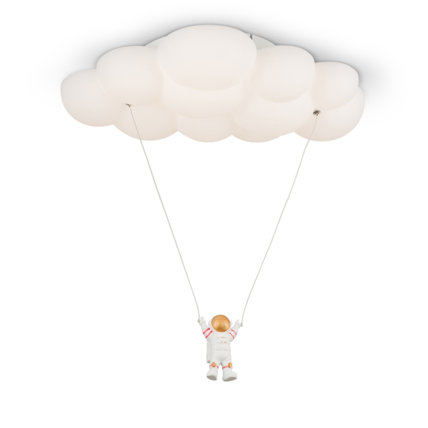 Brilagi - Plafonnier LED pour enfants ASTRO LED/77W/230V blanc