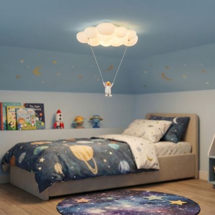 Brilagi - Plafonnier LED pour enfants ASTRO LED/77W/230V blanc