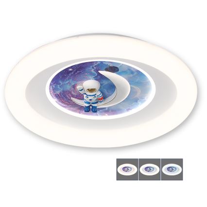 BRILAGI - Plafonnier pour enfants ASTRO LED/80W/230V 3000/4500/6000K Ø 51 cm