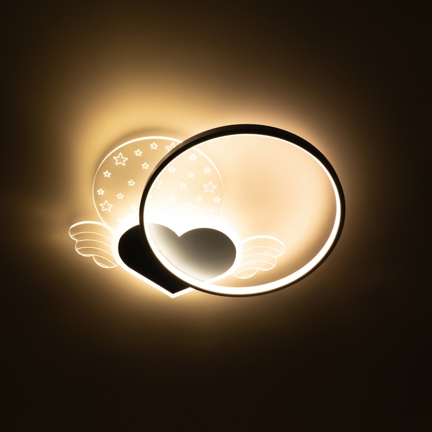 Brilagi - Plafonnier LED pour enfants LOVE LED/48W/230V 3000/4500/6000K bleu